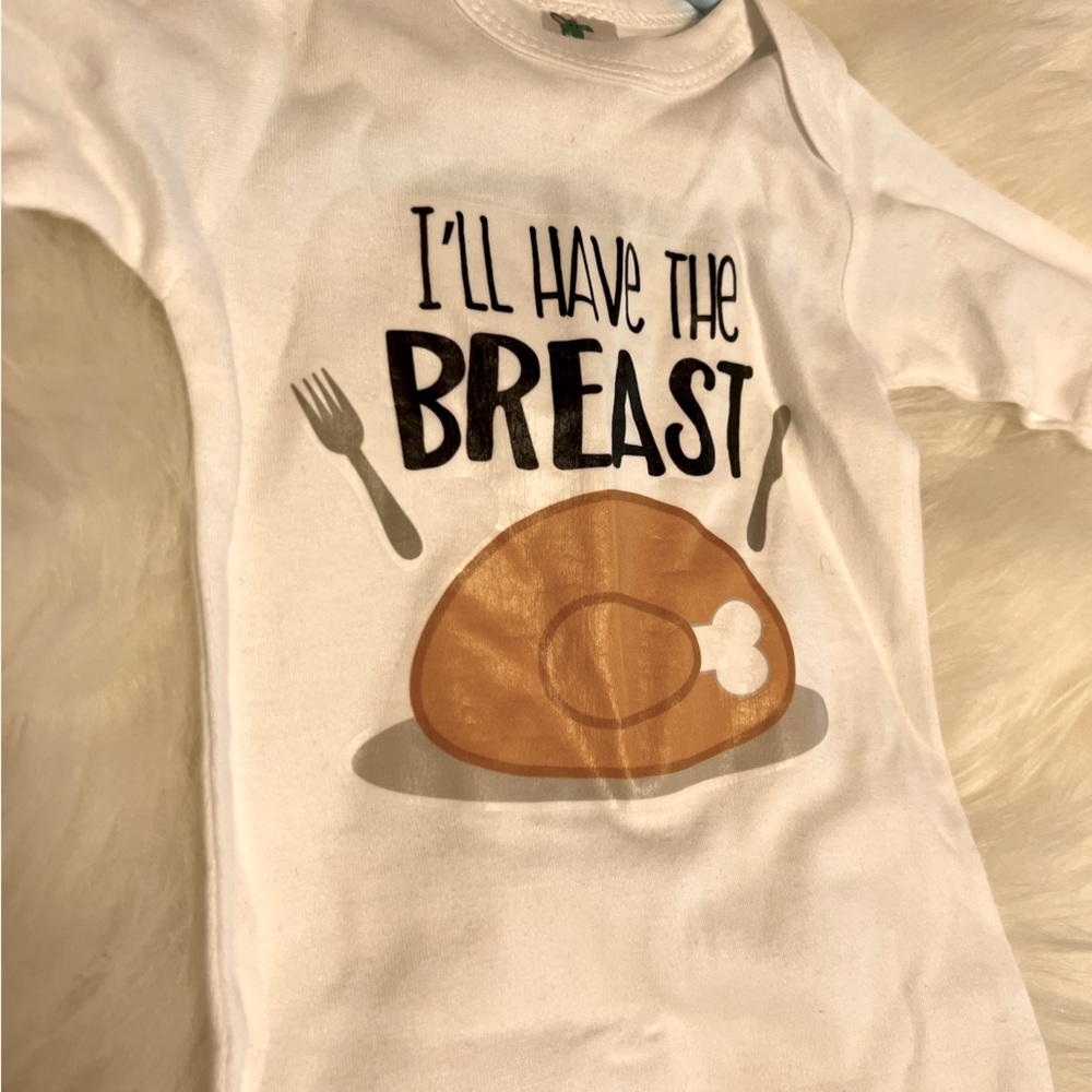 I’ll have the breast! Baby night gown